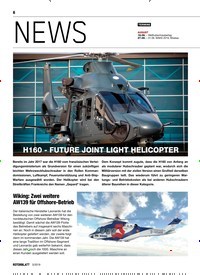 Titelbild der Ausgabe 3/2019 von H160 - FUTURE JOINT LIGHT HELICOPTER. Zeitschriften als Abo oder epaper bei United Kiosk online kaufen.