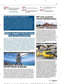 Titelbild der Ausgabe 3/2019 von Neue Rekordmarke für „Christoph 31“. Zeitschriften als Abo oder epaper bei United Kiosk online kaufen.