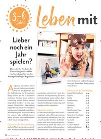 Titelbild der Ausgabe 2/2020 von 3-6 Jahr: Leben mit. Zeitschriften als Abo oder epaper bei United Kiosk online kaufen.