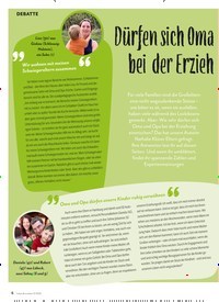 Titelbild der Ausgabe 12/2020 von Dürfen sich Oma und Opa bei der Erzieh ung einmischen?. Zeitschriften als Abo oder epaper bei United Kiosk online kaufen.