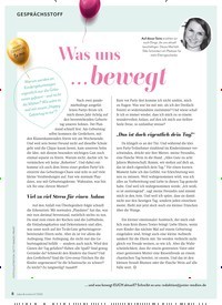 Titelbild der Ausgabe 7/2022 von Was uns … bewegt. Zeitschriften als Abo oder epaper bei United Kiosk online kaufen.