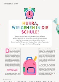 Titelbild der Ausgabe 8/2025 von HURRA, WIR GEHEN IN DIE SCHULE!. Zeitschriften als Abo oder epaper bei United Kiosk online kaufen.