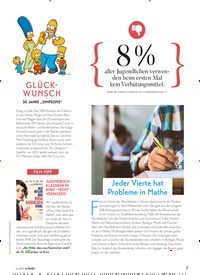 Titelbild der Ausgabe 6/2019 von Jeder Vierte hat Probleme in Mathe. Zeitschriften als Abo oder epaper bei United Kiosk online kaufen.