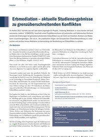 Titelbild der Ausgabe 1/2019 von Erbmediation – aktuelle Studienergebnisse zu grenzüberschreitenden Konflikten. Zeitschriften als Abo oder epaper bei United Kiosk online kaufen.