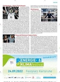 Titelbild der Ausgabe 165/2022 von Piazza del Cinema @ Toujours Kultur. Zeitschriften als Abo oder epaper bei United Kiosk online kaufen.