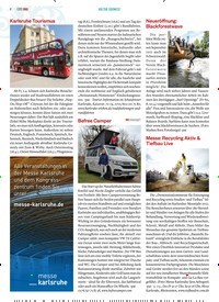 Titelbild der Ausgabe 135/2022 von Karlsruhe Tourismus. Zeitschriften als Abo oder epaper bei United Kiosk online kaufen.