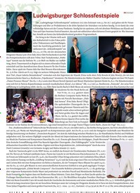 Titelbild der Ausgabe 136/2022 von Ludwigsburger Schlossfestspiele. Zeitschriften als Abo oder epaper bei United Kiosk online kaufen.