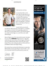 Titelbild der Ausgabe 86/2019 von AUS DER REDAKTION: Liebe Leserinnen und Leser,. Zeitschriften als Abo oder epaper bei United Kiosk online kaufen.