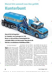 Titelbild der Ausgabe 5/2019 von Marcel Erb sammelt was ihm gefällt: Kunterbunt. Zeitschriften als Abo oder epaper bei United Kiosk online kaufen.