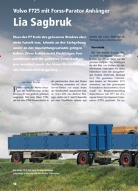 Titelbild der Ausgabe 5/2019 von Volvo F725 mit Forss-Parator Anhänger Lia Sagbruk. Zeitschriften als Abo oder epaper bei United Kiosk online kaufen.