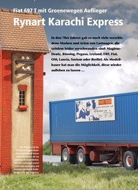 Titelbild der Ausgabe 2/2020 von Titelgeschichte: Fiat 697 T mit Groenewegen Auflieger Rynart Karachi Express. Zeitschriften als Abo oder epaper bei United Kiosk online kaufen.