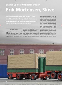 Titelbild der Ausgabe 6/2019 von Scania LS 141 with HMF trailer Erik Mortensen, Skive. Zeitschriften als Abo oder epaper bei United Kiosk online kaufen.