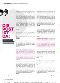 Titelbild der Ausgabe 7/2019 von Leserforum MAILS & BRIEFE AN DIE REDAKTION: DIE POST IST DA!. Zeitschriften als Abo oder epaper bei United Kiosk online kaufen.