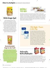 Titelbild der Ausgabe 10/2019 von Gluten Free Marktplatz. Zeitschriften als Abo oder epaper bei United Kiosk online kaufen.