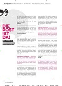 Titelbild der Ausgabe 24/2022 von DIE POST IST DA!. Zeitschriften als Abo oder epaper bei United Kiosk online kaufen.