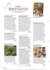 Landlust BRIEFKASTEN Titelbild Ausgabe 6/2025 Titelbild der Ausgabe 6/2025 von Landlust BRIEFKASTEN. Zeitschriften als Abo oder epaper bei United Kiosk online kaufen.