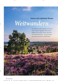 Titelbild der Ausgabe 5/2019 von Unsere acht schönsten Routen: Weitwandern. Zeitschriften als Abo oder epaper bei United Kiosk online kaufen.