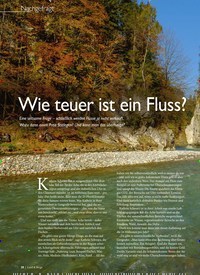Titelbild der Ausgabe 5/2019 von Nachgefragt: Wie teuer ist ein Fluss?. Zeitschriften als Abo oder epaper bei United Kiosk online kaufen.