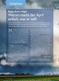 Titelbild der Ausgabe 3/2022 von Warum macht der April einfach, was er will?. Zeitschriften als Abo oder epaper bei United Kiosk online kaufen.
