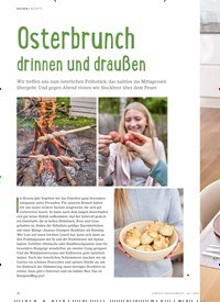 Titelbild der Ausgabe 2/2020 von REZEPTE: Osterbrunch drinnen und darußen. Zeitschriften als Abo oder epaper bei United Kiosk online kaufen.