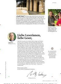 Titelbild der Ausgabe 3/2022 von Liebe Leserinnen, liebe Leser,. Zeitschriften als Abo oder epaper bei United Kiosk online kaufen.