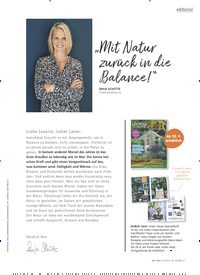 Titelbild der Ausgabe 5/2022 von "Mit Natur zurück in die Balance!“. Zeitschriften als Abo oder epaper bei United Kiosk online kaufen.
