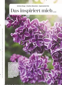 Titelbild der Ausgabe 5/2022 von Das inspiriert mich …. Zeitschriften als Abo oder epaper bei United Kiosk online kaufen.