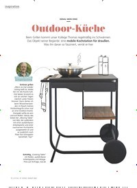 Titelbild der Ausgabe 8/2022 von Outdoor-Küche. Zeitschriften als Abo oder epaper bei United Kiosk online kaufen.