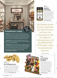 Titelbild der Ausgabe 1/2020 von MAGAZIN: GENUSS. Zeitschriften als Abo oder epaper bei United Kiosk online kaufen.
