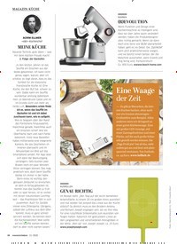 Titelbild der Ausgabe 11/2020 von MAGAZIN: KÜCHE. Zeitschriften als Abo oder epaper bei United Kiosk online kaufen.