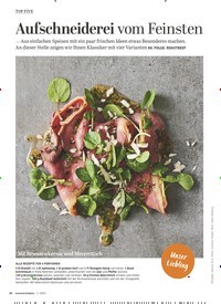 Titelbild der Ausgabe 1/2021 von TOP FIVE: Aufschneiderei vom Feinsten. Zeitschriften als Abo oder epaper bei United Kiosk online kaufen.
