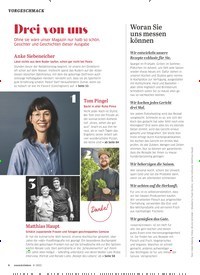 Titelbild der Ausgabe 6/2022 von Woran Sie uns messen können. Zeitschriften als Abo oder epaper bei United Kiosk online kaufen.