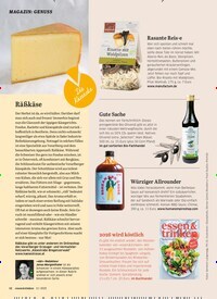 Titelbild der Ausgabe 11/2025 von MAGAZIN: GENUSS. Zeitschriften als Abo oder epaper bei United Kiosk online kaufen.