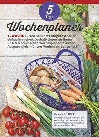Titelbild der Ausgabe 6/2020 von 5 Tage: Wochenplaner. Zeitschriften als Abo oder epaper bei United Kiosk online kaufen.