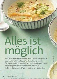 Titelbild der Ausgabe 10/2020 von GUT & GÜNSTIG: Alles ist möglich. Zeitschriften als Abo oder epaper bei United Kiosk online kaufen.