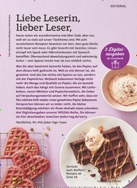 Titelbild der Ausgabe 3/2022 von Liebe Leserin, lieber Leser,. Zeitschriften als Abo oder epaper bei United Kiosk online kaufen.