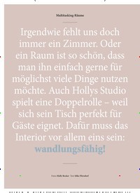Titelbild der Ausgabe 1/2020 von Multitasking-Räume. Zeitschriften als Abo oder epaper bei United Kiosk online kaufen.