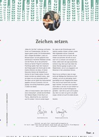 Titelbild der Ausgabe 65/2022 von Zeichen setzen. Zeitschriften als Abo oder epaper bei United Kiosk online kaufen.