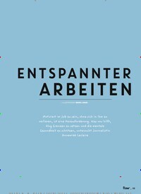 Titelbild der Ausgabe 92/2025 von ENTSPANNTER ARBEITEN. Zeitschriften als Abo oder epaper bei United Kiosk online kaufen.
