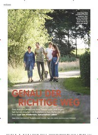 Titelbild der Ausgabe 1/2022 von GENAU DER RICHTIGE WEG. Zeitschriften als Abo oder epaper bei United Kiosk online kaufen.