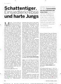 Titelbild der Ausgabe 185/2019 von Schattentiger, Einsiedlerkrebse und harte Jungs. Zeitschriften als Abo oder epaper bei United Kiosk online kaufen.