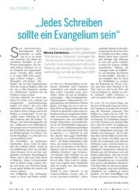 Titelbild der Ausgabe 186/2019 von „Jedes Schreiben sollte ein Evangelium sein“. Zeitschriften als Abo oder epaper bei United Kiosk online kaufen.