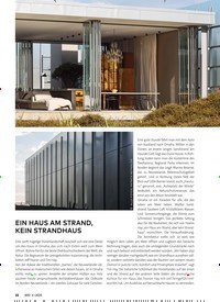 Titelbild der Ausgabe 4/2020 von EIN HAUS AM STRAND, KEIN STRANDHAUS. Zeitschriften als Abo oder epaper bei United Kiosk online kaufen.