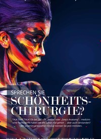 Titelbild der Ausgabe 3/2019 von SPRECHEN:SIE SCHÖNHEITSCHIRURGIE?. Zeitschriften als Abo oder epaper bei United Kiosk online kaufen.