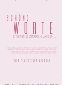Titelbild der Ausgabe 2/2020 von SCHÖNE WORTE ZITIEREN & ZITIEREN LASSEN …. Zeitschriften als Abo oder epaper bei United Kiosk online kaufen.
