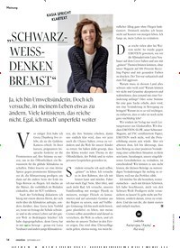 Titelbild der Ausgabe 9/2019 von Meinung: „SCHWARZWEISSDENKEN BREMST“. Zeitschriften als Abo oder epaper bei United Kiosk online kaufen.