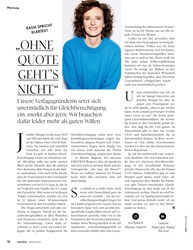 Titelbild der Ausgabe 1/2020 von Meinung: KASIA SPRICHT KLARTEXT: „OHNE QUOTE GEHT’S NICHT“. Zeitschriften als Abo oder epaper bei United Kiosk online kaufen.