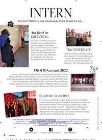 Titelbild der Ausgabe 12/2022 von INTERN. Zeitschriften als Abo oder epaper bei United Kiosk online kaufen.