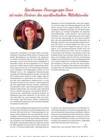 Titelbild der Ausgabe 1/2020 von Sparkassen-Finanzgruppe Saar ist erster Partner des saarländischen Mittelstandes. Zeitschriften als Abo oder epaper bei United Kiosk online kaufen.