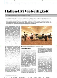 Titelbild der Ausgabe 4/2019 von SPORT: Hallen-LM Vielseitigkeit. Zeitschriften als Abo oder epaper bei United Kiosk online kaufen.